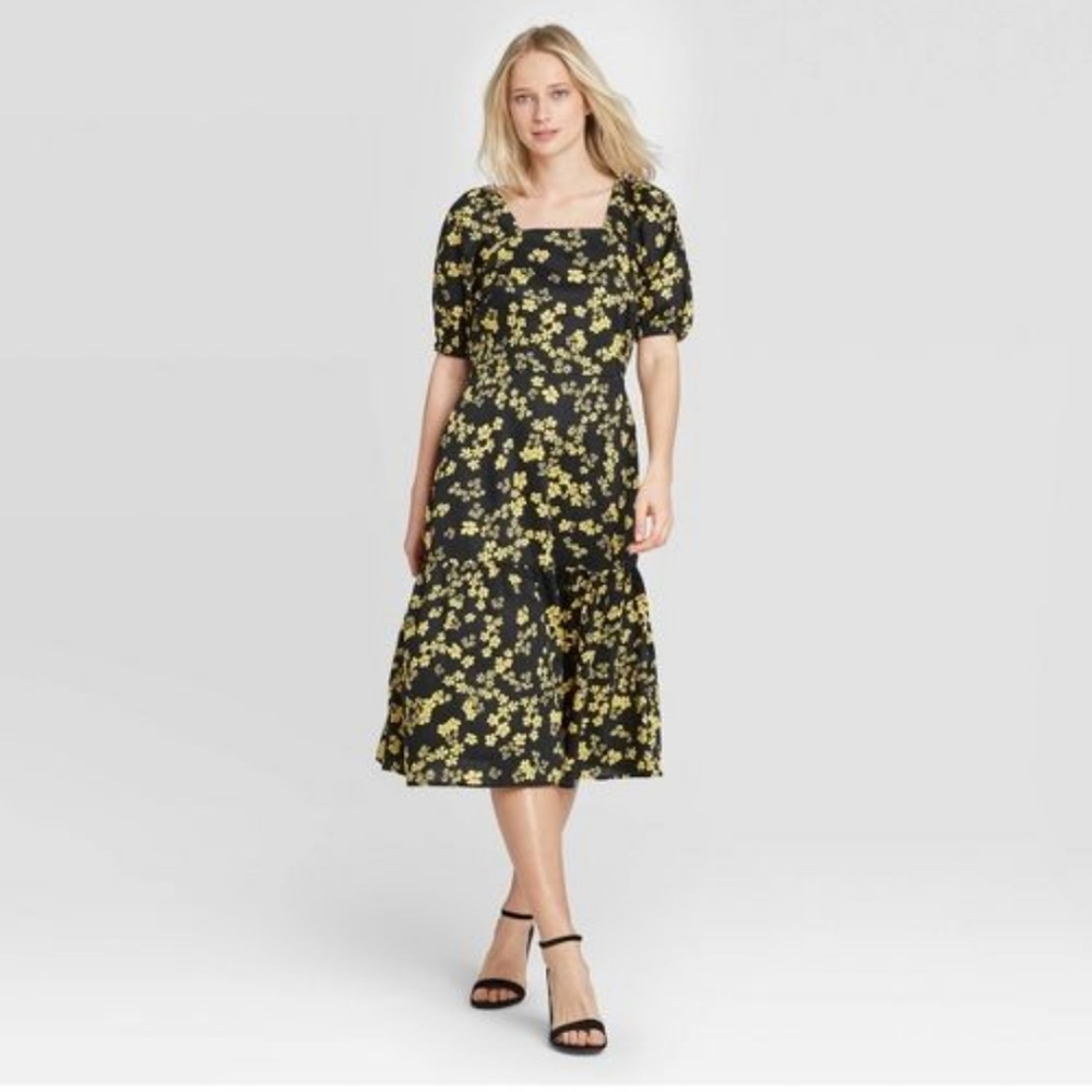 WHO WHAT WEAR midi dress